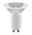 LED Diamond Longneck 3 Watt GU10 Blanc chaud 230 V Lampe LED réflecteur blanche avec base GU10 en plastique et verre pour éclairage économique