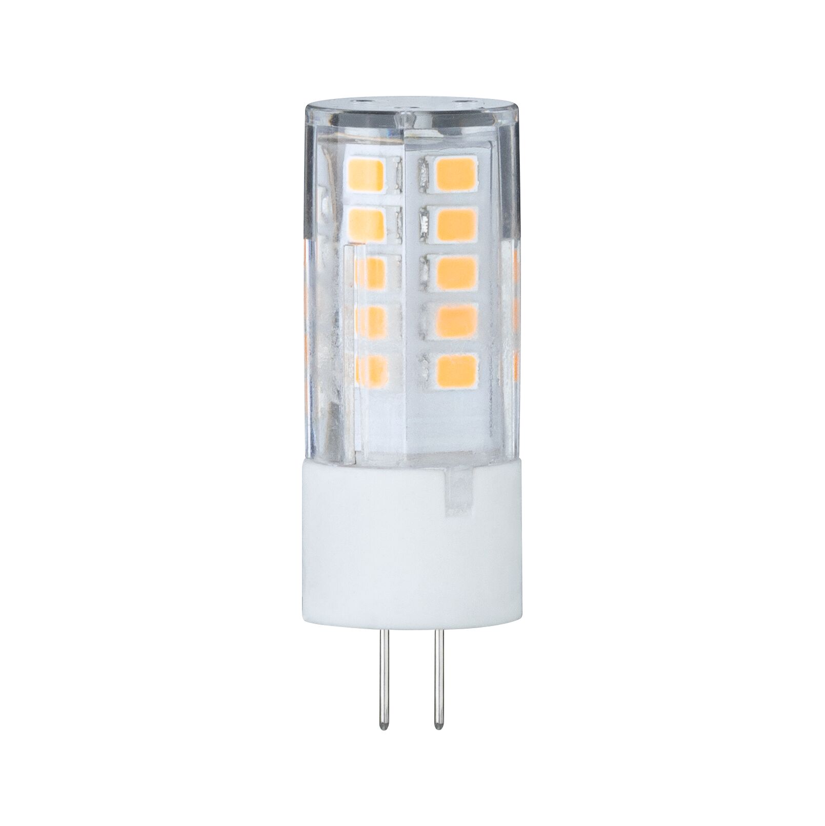 Standard 12 V Culot à ergots LED G4 Kit de 1 300lm 3W 2700K Clair Petite ampoule LED G4 avec boîtier en plastique transparent et LED blanc chaud pour éclairage économique