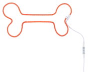 Flexible orange LED strip light with remote control for decorative lighting and light adjustment