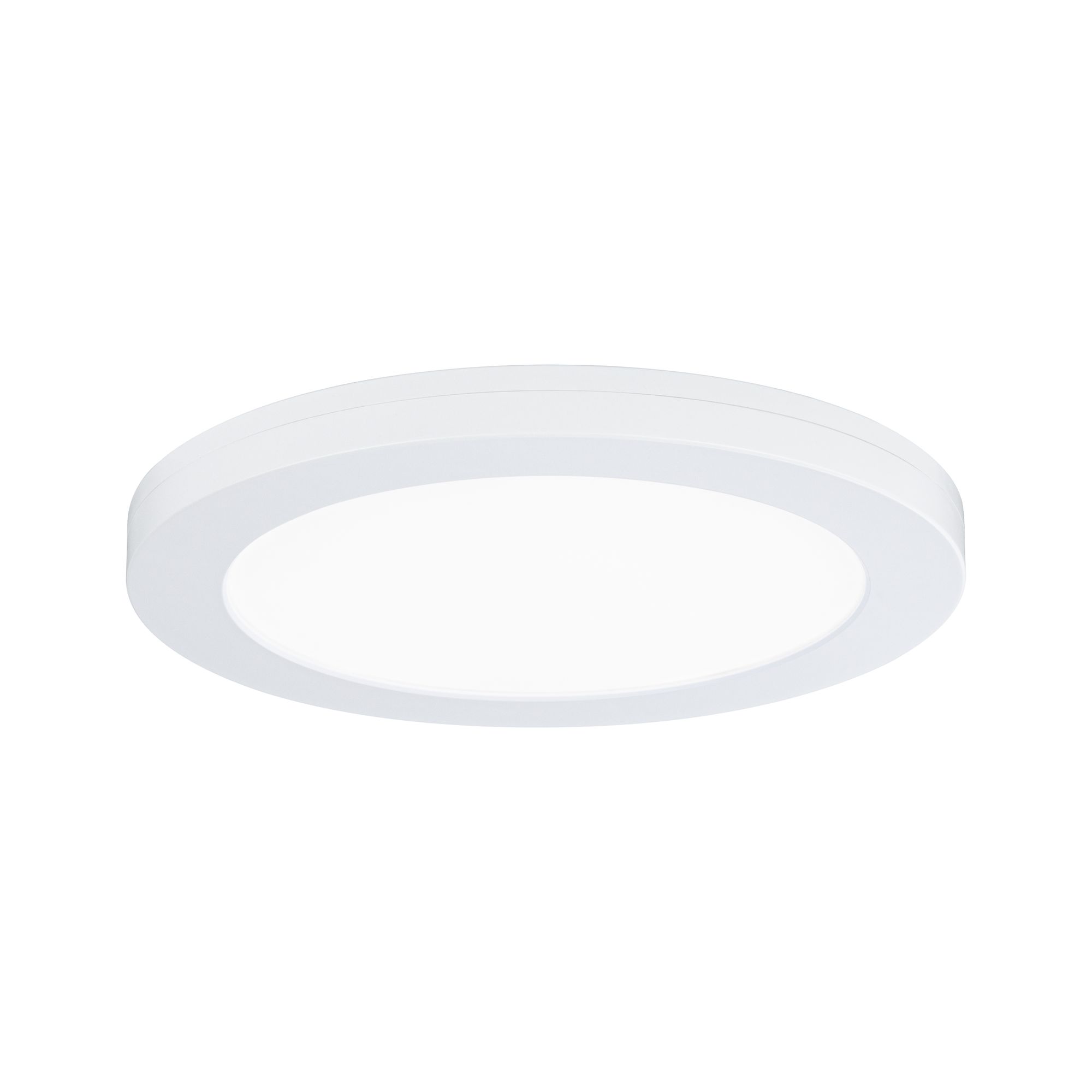 Ronde witte LED-plafondlamp van kunststof met energiezuinige verlichting