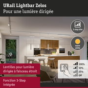URail Lightbar Zelos éclairage LED blanc avec fonction 3-step dim intégrée pour cuisine moderne