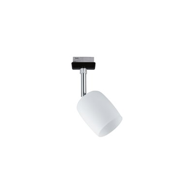 Moderner weißer LED-Strahler mit Glas und Metallhalterung für flexible Beleuchtung