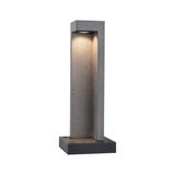Moderne grijze betonnen buitenwandlamp met geïntegreerde LED voor tuinverlichting