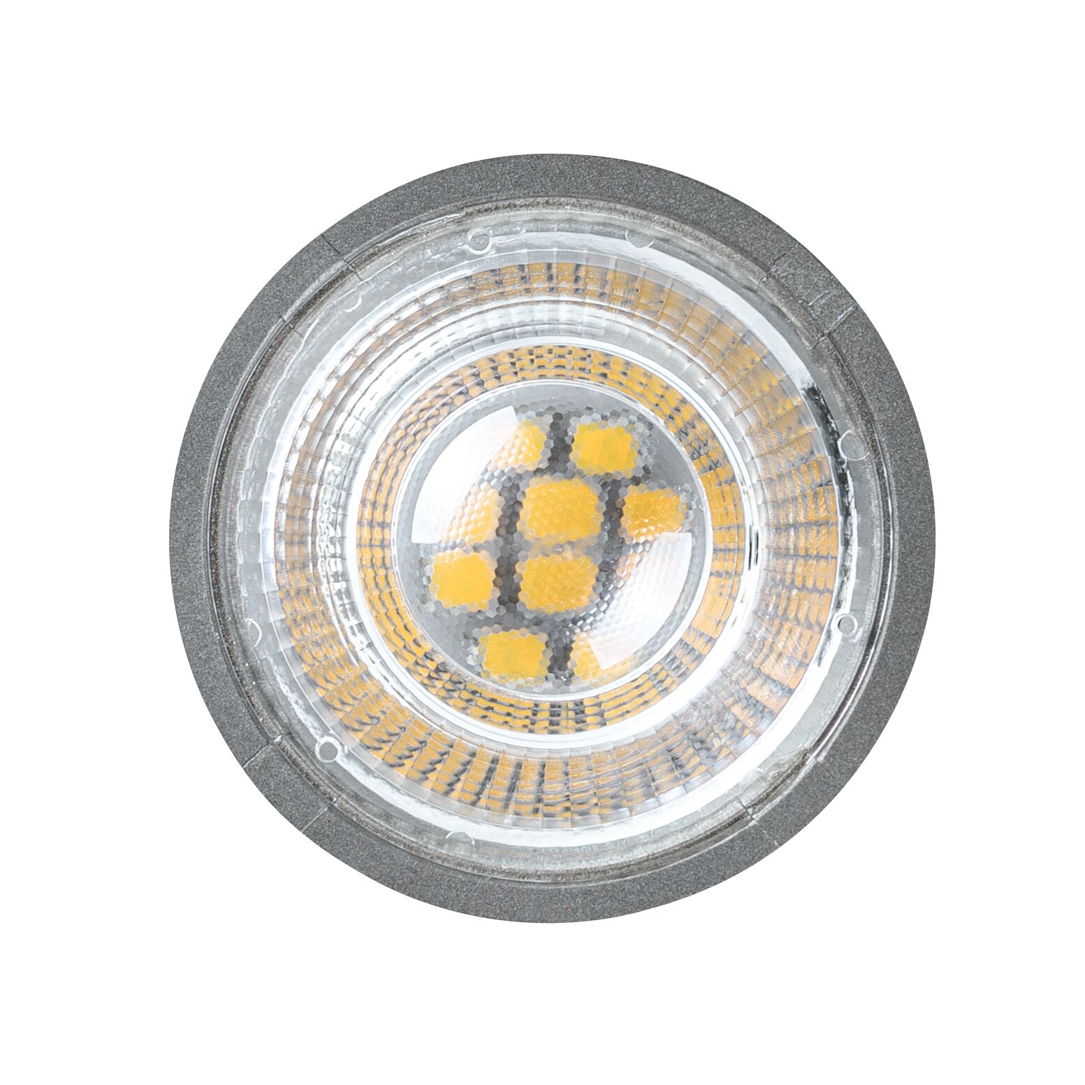 Standaard 230 V LED-reflector GU10 460lm 4,9W 4000K dimbaar Titaanium