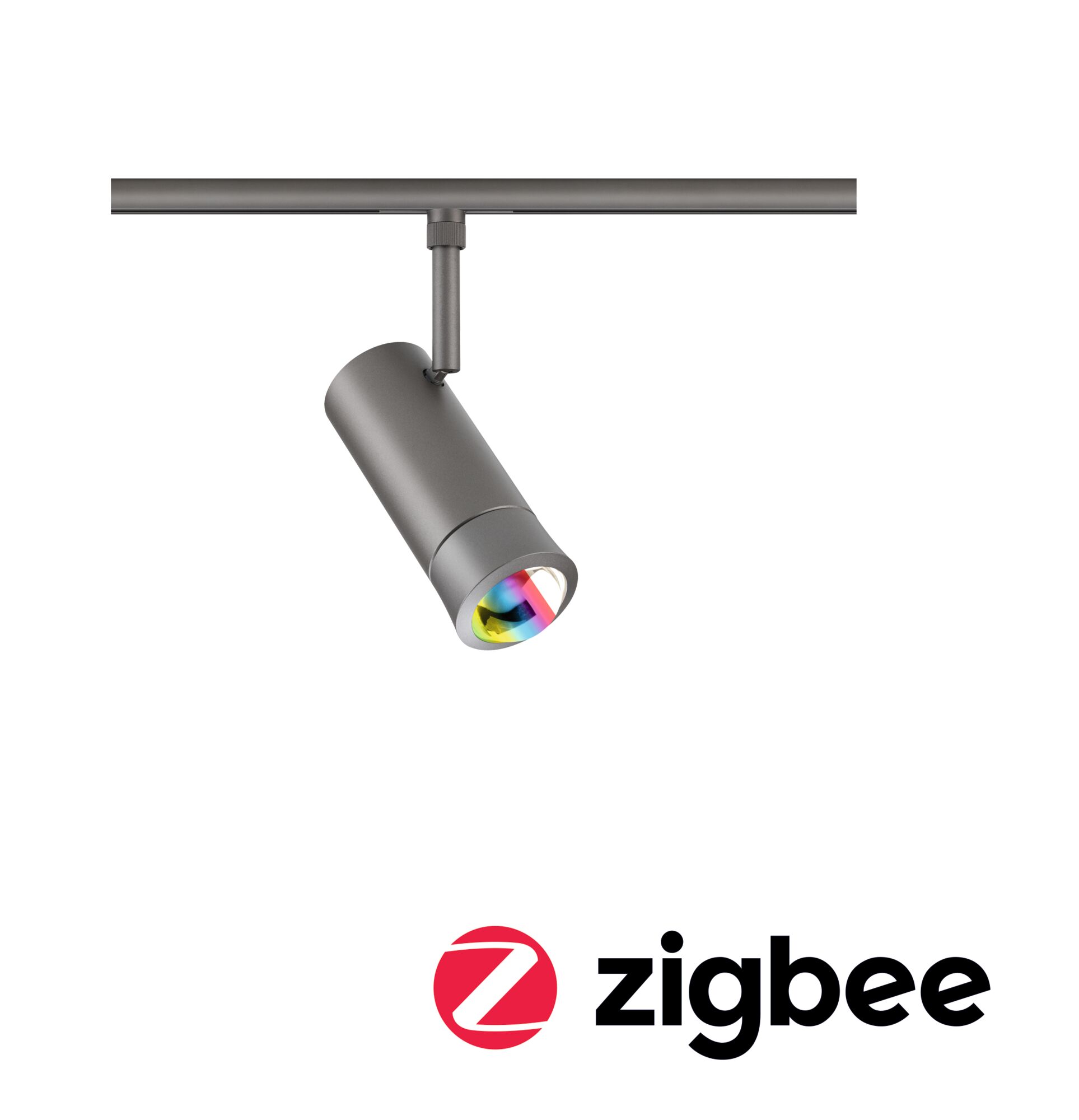 URail Spot Smart Home Zigbee 3.0 Tarie RGBW 230lm 4,5W RGBW+ dæmpbar 230V Titanium