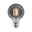 1879 230 V Filament LED Globe G95 E27 420lm 8W 2200K dimmable Smoke glass Round LED bulb with clear glass and visible filaments, energy-saving light source