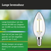 LED-kaarslamp met lange levensduur en energiezuinige technologie voor efficiënte verlichting