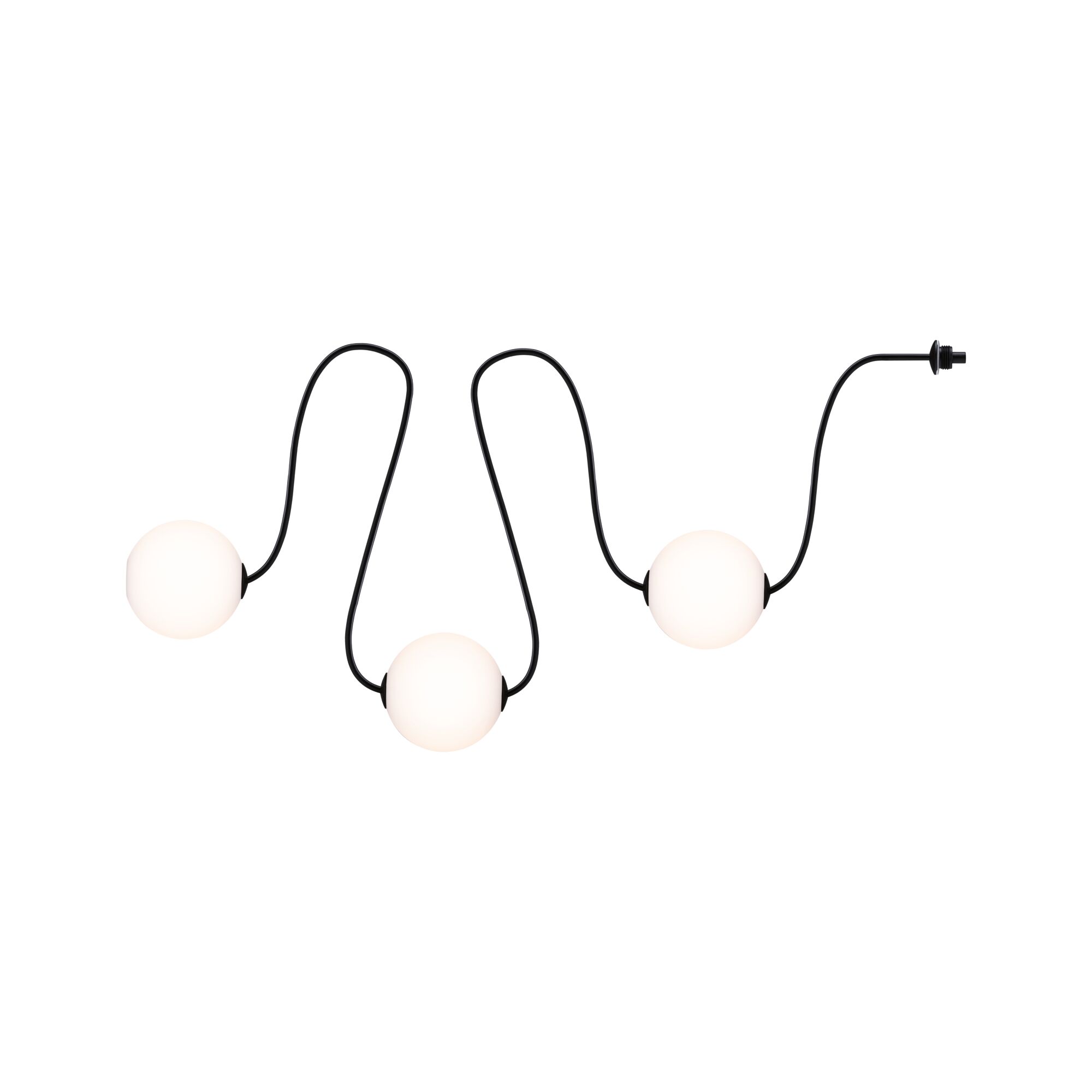 Solar LED Fairy lights Taina Expansion Set IP67 3000K 1,71m 3x60lm Black Solar LED Fairy lights Taina Expansion Set IP67 3000K 1,71m 3x60lm Black