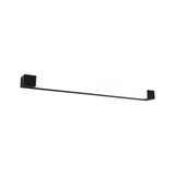 Schlanke LED-Wandleuchte in Schwarz mit weißem Diffusor für moderne Innenbeleuchtung