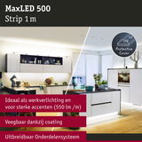 MaxLED 500 LED-strip 1 m met beschermlaag voor heldere accentverlichting in moderne keuken