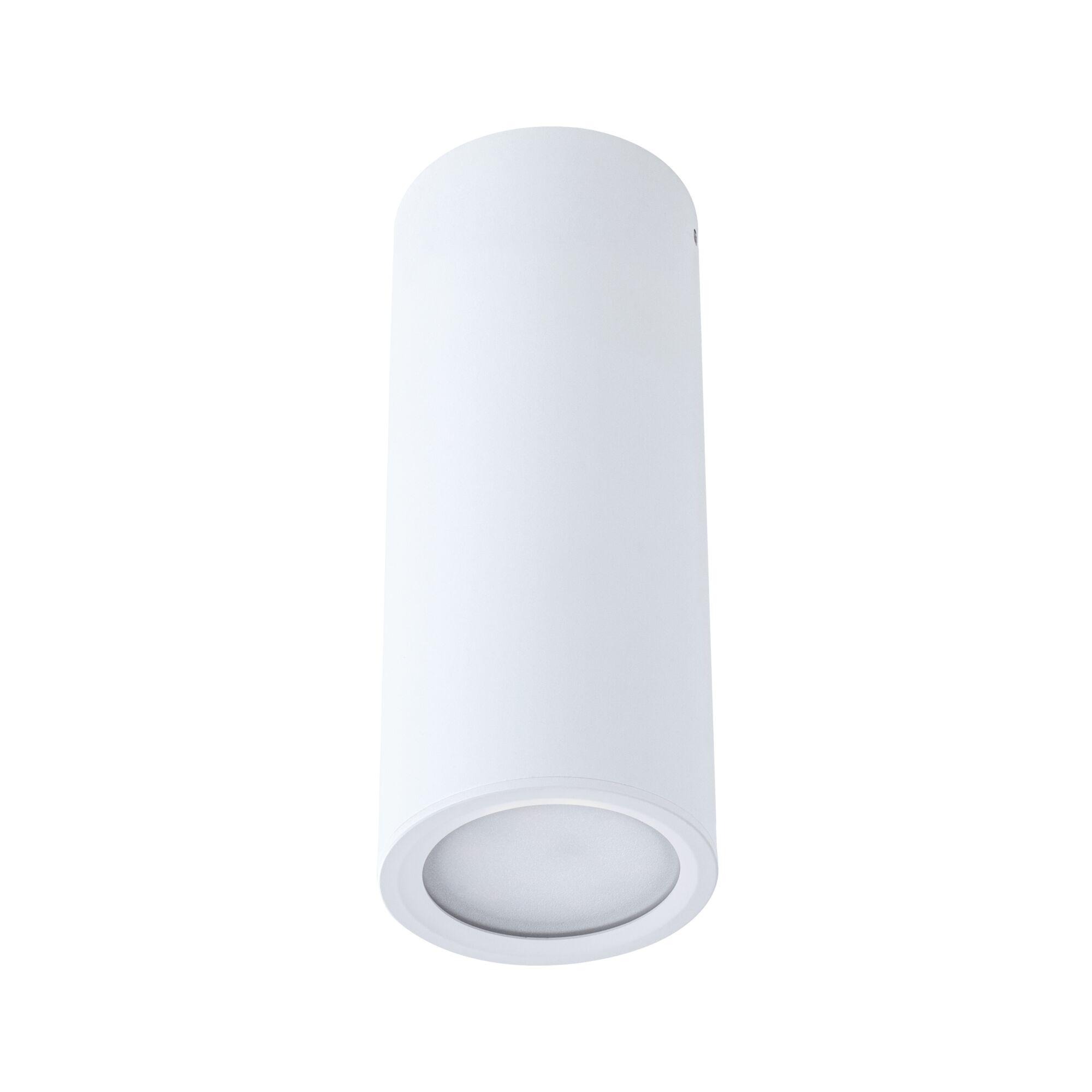 Spot de plafond rond blanc en métal pour éclairage LED intérieur moderne