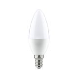 Ampoule LED blanche en forme de bougie avec culot E14 pour éclairage économique