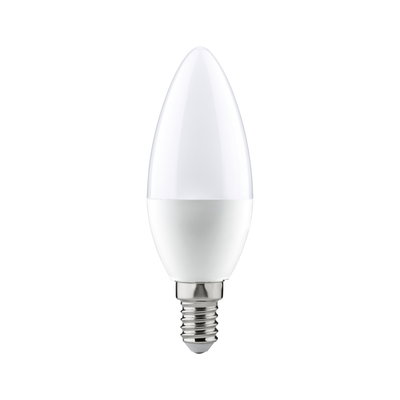 Ampoule LED blanche en forme de bougie avec culot E14 pour éclairage économique
