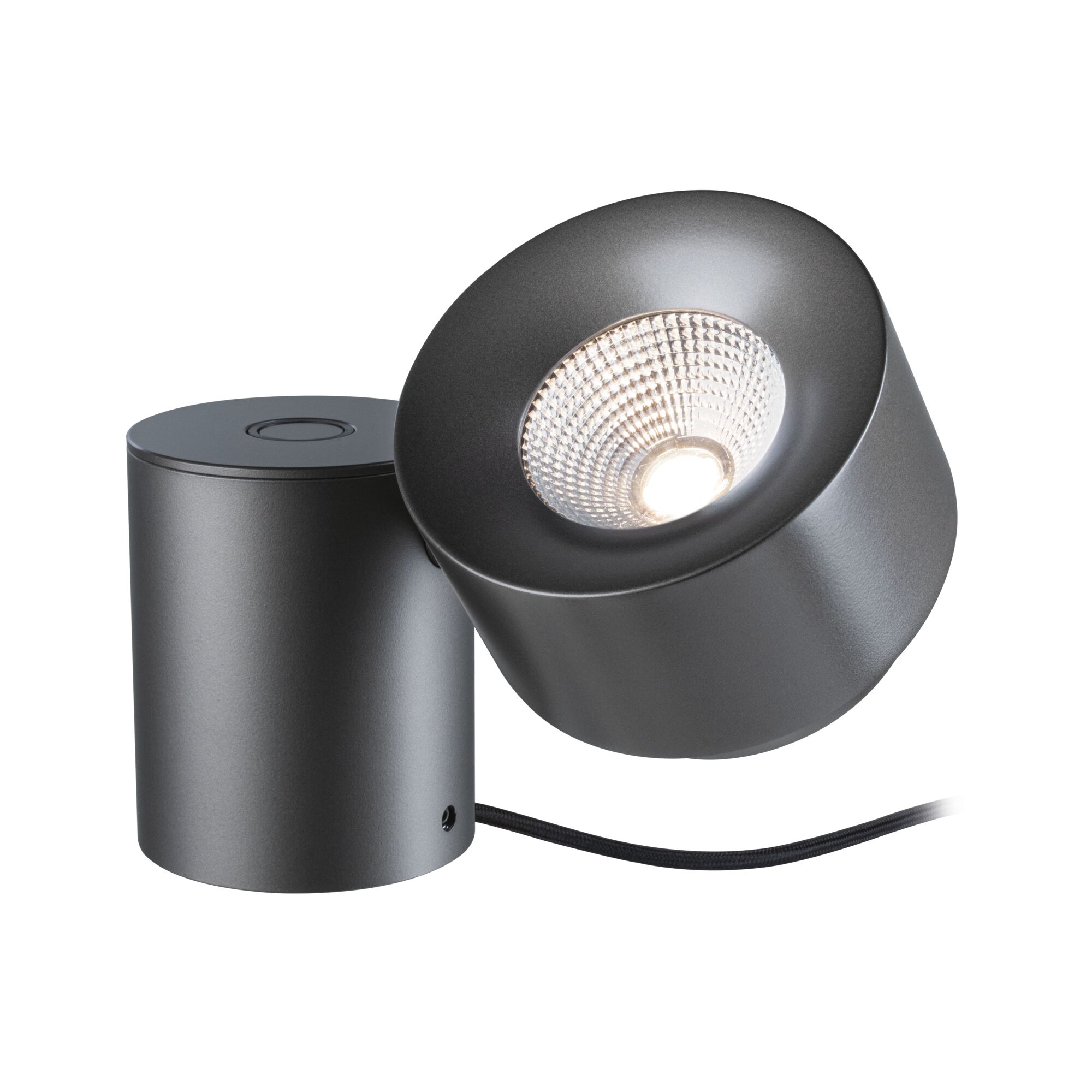 LED Table lamp 3-Step-Dim Pane 2700K 328lm 3W Titanium