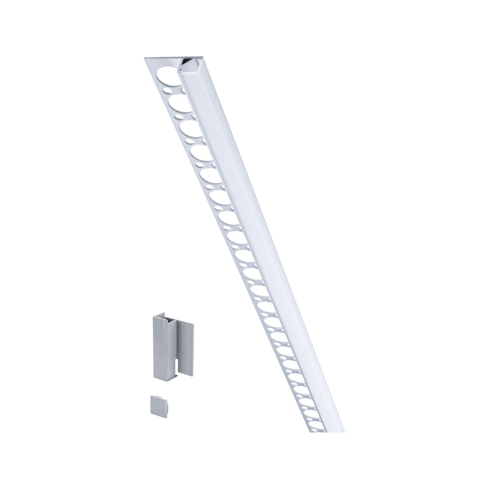LumiTiles LED Strip profiel Frame 2m Alu geëloxeerd/Satijn