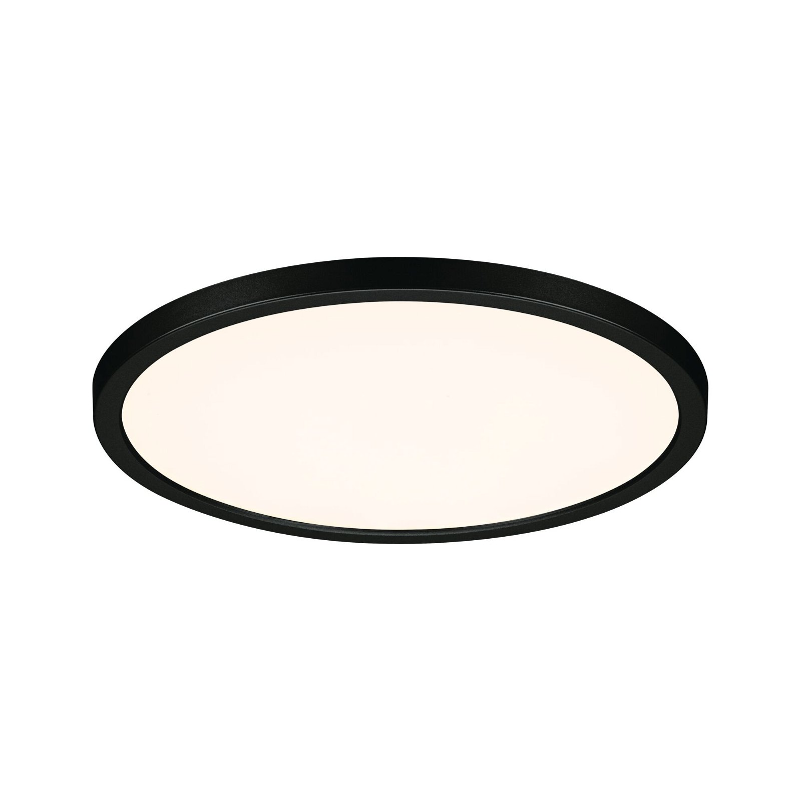 VariFit LED Recessed panel Dim to Warm Areo IP44 round 230mm 16W 1500lm 3 Step Dim to warm Black dimmable