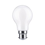 Weiße LED-Glühbirne mit Metallfassung, energiesparende Beleuchtungslösung für Zuhause