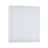 Square white LED ceiling light made of plastic for modern room lighting