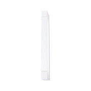 Slim white metal LED wall light with modern design for indoor lighting solutions