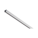 Wit aluminium profiel voor LED-strips met diffuser, geschikt voor moderne lichtinstallaties
