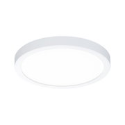 Rundes LED-Deckenlicht in Weiß mit Aluminiumrahmen für moderne Wohnraumbeleuchtung