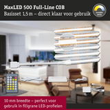 MaxLED 500 Full-Line COB LED-strip set 1,5 m met afstandsbediening voor instelbaar wit licht