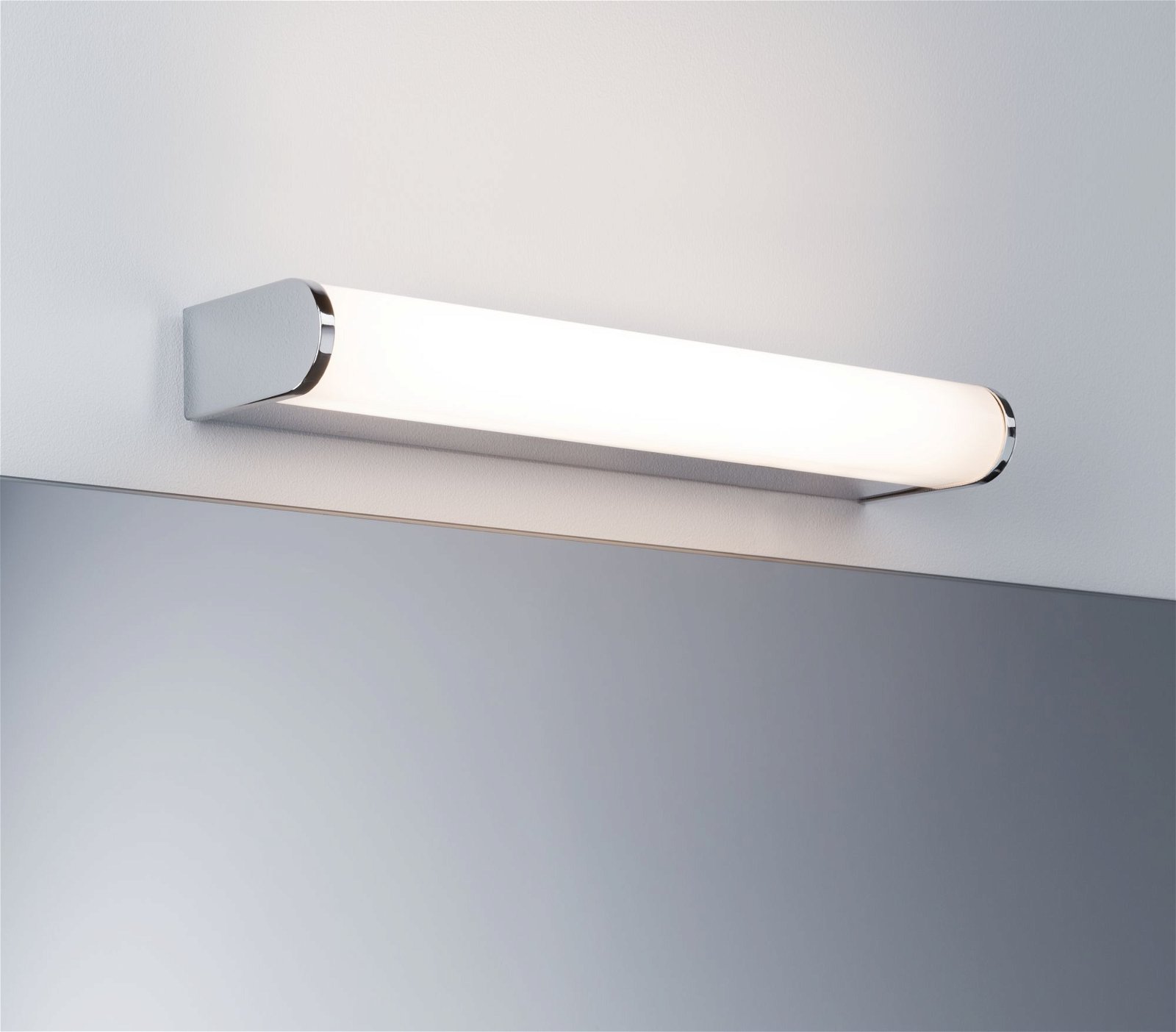 HomeSpa LED-wandlamp Arneb IP44 White Switch 700lm 230V 6,5W Chroom