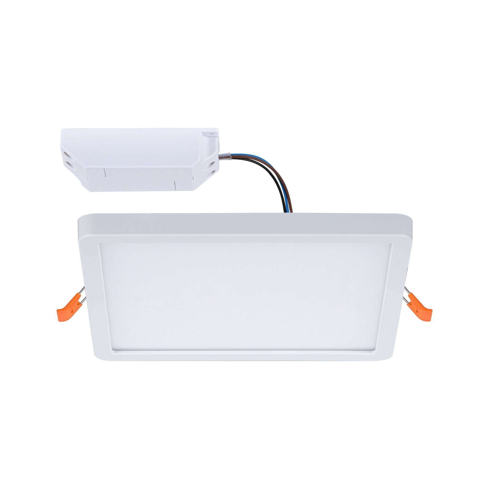VariFit LED Recessed panel Dim to Warm Areo IP44 square 175x175mm 2000 - 4000K Matt white dimmable