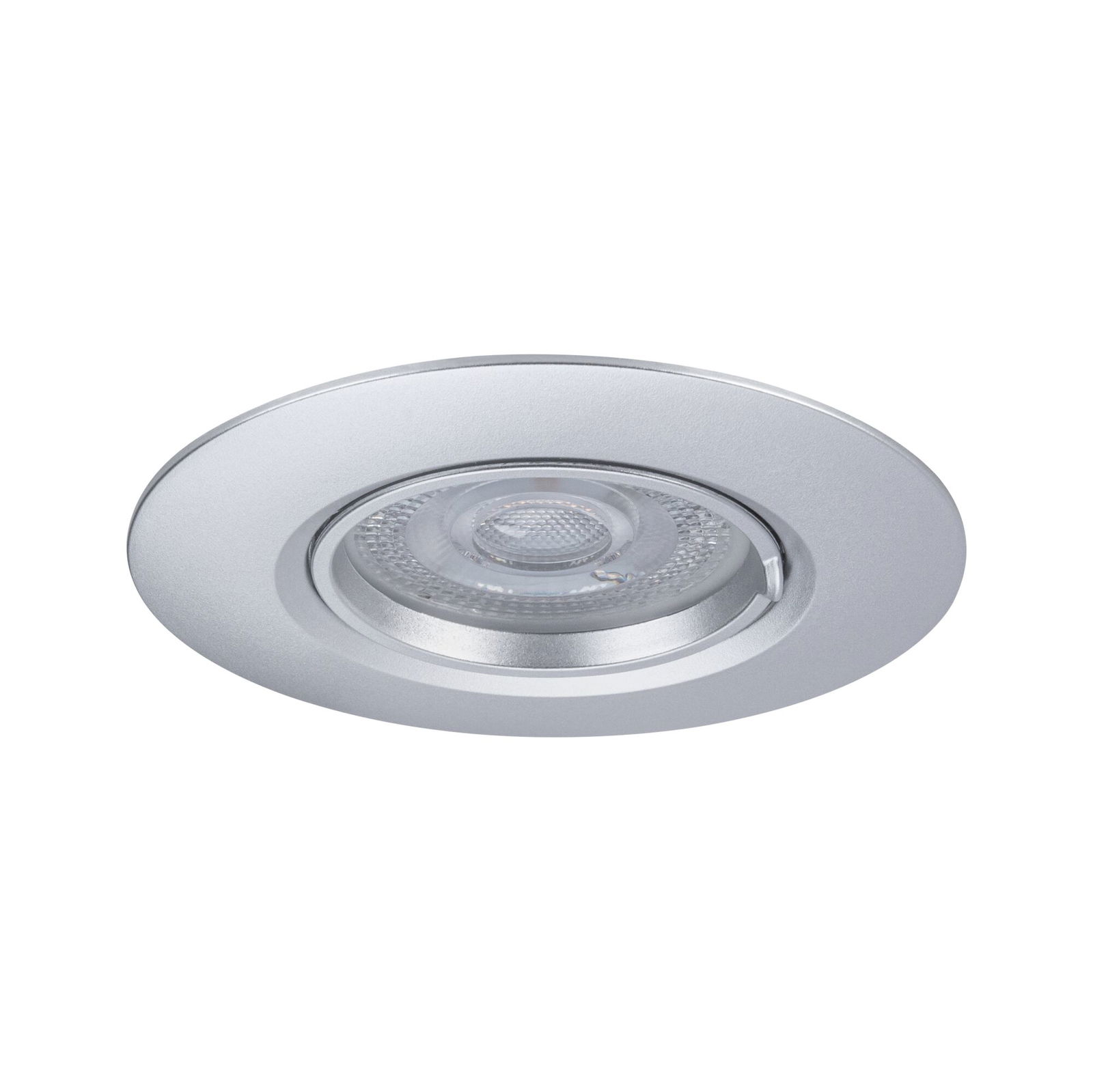 Inbouwlamp pak van 3 star rond 90mm GU10 max. 3x10W 230V dimbaar Chroom mat