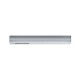 Lumière LED mince en aluminium argenté pour éclairage intérieur moderne et accents lumineux économes en énergie