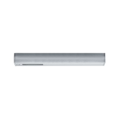 Lumière LED mince en aluminium argenté pour éclairage intérieur moderne et accents lumineux économes en énergie