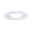 Encastrés meubles Micro Line Structure rond 66mm max. 20W 12V gradable Blanc Spot encastré LED rond blanc avec lumière blanc chaud pour éclairage intérieur moderne