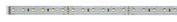 Bande LED flexible longue avec LEDs blanches sur circuit argenté pour éclairage.