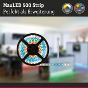 MaxLED 500 RGBW LED-Lichtband mit tunable white Funktion, ideal als Erweiterung für farbige Beleuchtung