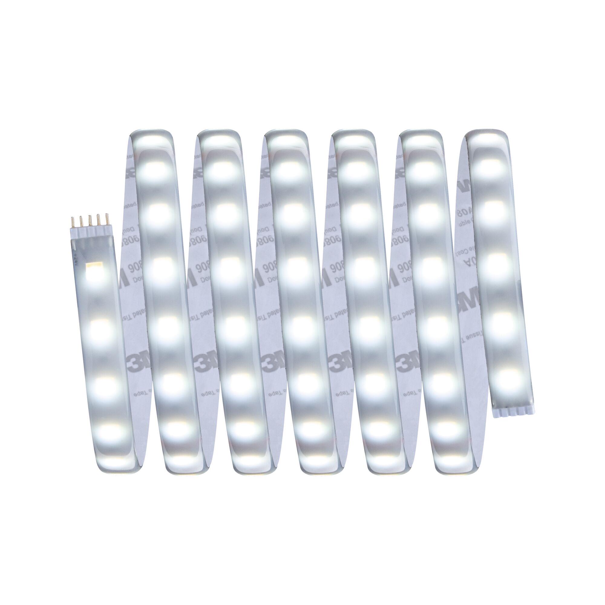 Flexibler LED-Lichtstreifen mit weißen LEDs und 3M-Klebeband für vielseitige Beleuchtungslösungen