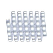 Bande LED flexible avec LED blanches et matériau transparent pour applications d'éclairage polyvalentes