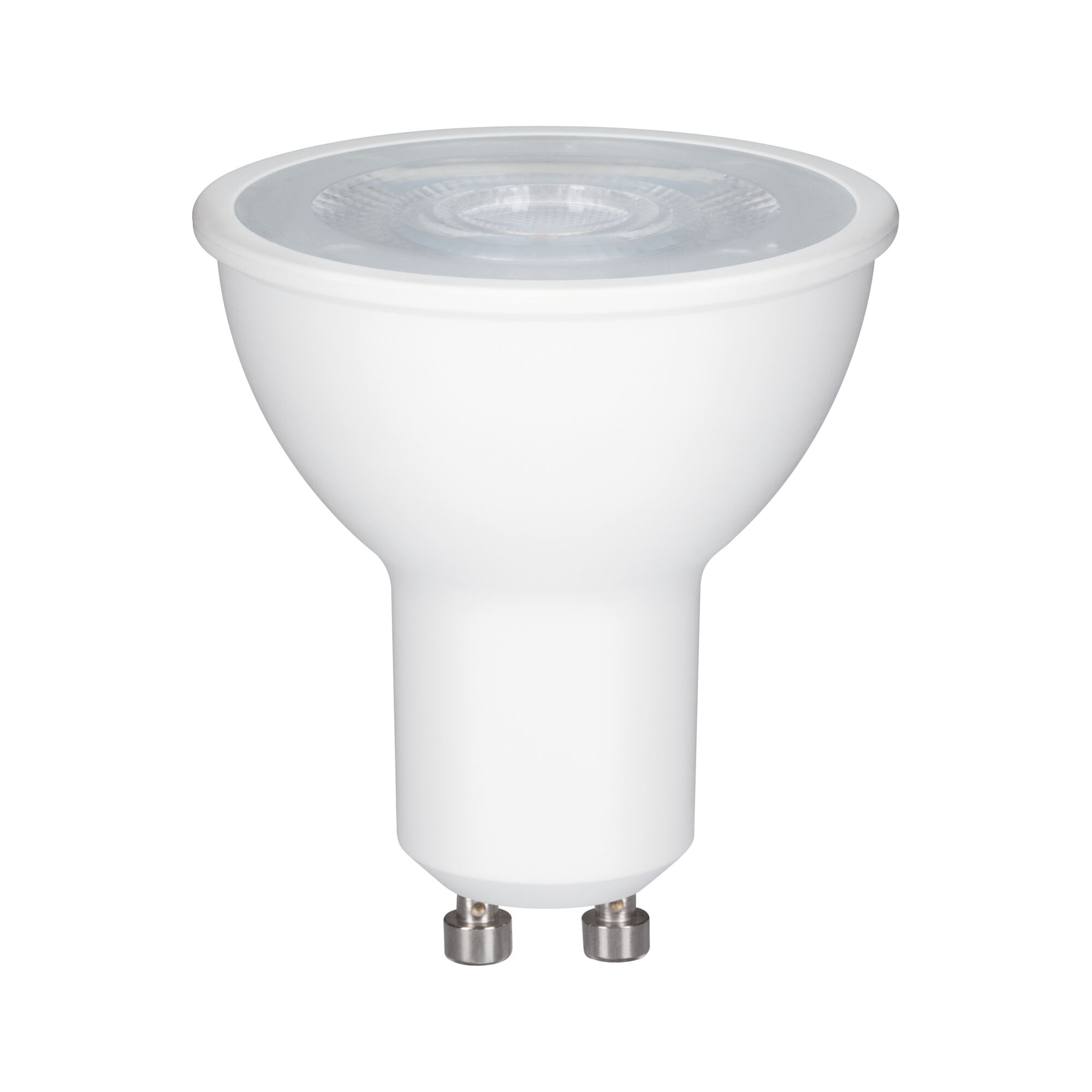 Witte LED-reflector lamp met GU10-fitting van kunststof voor energiezuinige verlichting