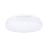 Plafonnier LED rond blanc en plastique pour un éclairage économique de la pièce