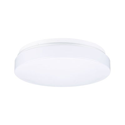 Plafonnier LED rond blanc en plastique pour un éclairage économique de la pièce