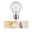 Filament 230 V 3-Step-Dim LED-pære E27 806lm 8W 2700K dæmpbar Klar Dæmpbar LED-pære med klart glas og justerbar lysstyrke fra 10 til 100 procent