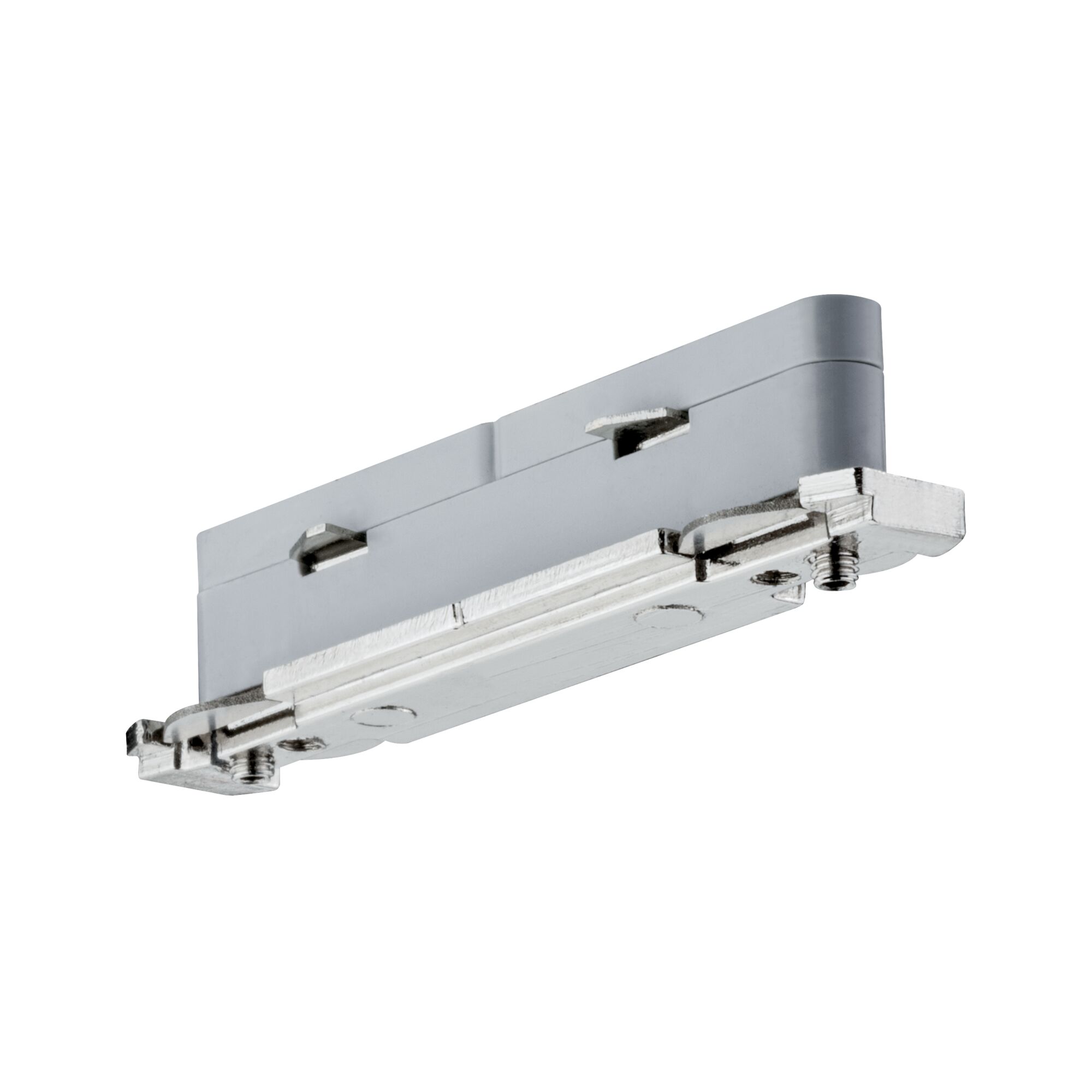 Gray plastic and metal component for electrical connections in lighting systems