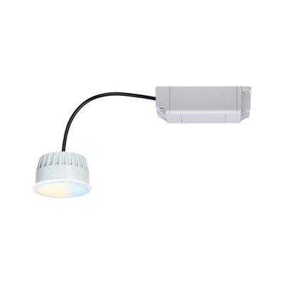 Spot encastré LED blanc avec driver et lumière blanc chaud pour éclairage intérieur moderne