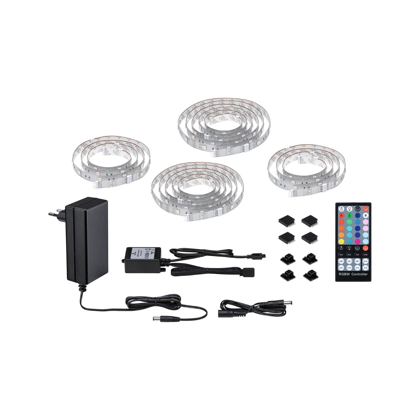MaxLED 250 LED Strip TV Comfort Basic Set 75 inch 5m 25,5W 233lm/m 28 LEDs/m RGBW+ 36VA