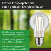 Efficient-Line Filament 230V LED Birne E27 1er-Set 840lm 4W 3000K Klar