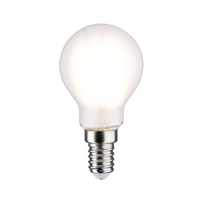 Round white LED bulb with E14 base for energy-efficient lighting solutions