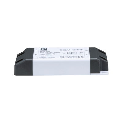White and black plastic LED driver housing for 20W LED lighting power supply