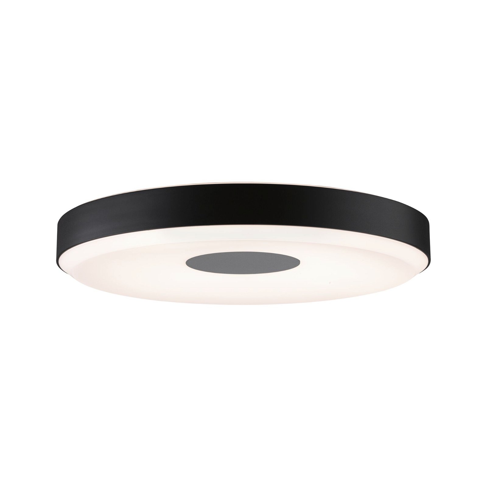 LED Ceiling luminaire Smart Home Zigbee 3.0 Puric Pane Effect 2700K 200lm / 1.900lm 230V 16 / 1x1,5W dimmable Black/Grey