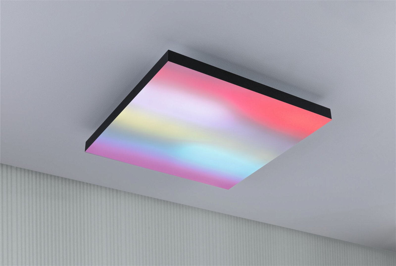 LED Panel Velora Rainbow dynamicRGBW square 450x450mm 3000 - 6500K Black dimmable