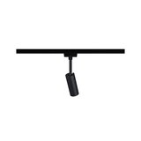 Spot LED noir en métal sur rail pour un éclairage intérieur flexible et moderne