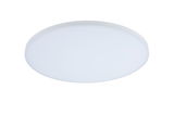 Plafonnier LED rond blanc avec cadre mat en plastique pour éclairage moderne